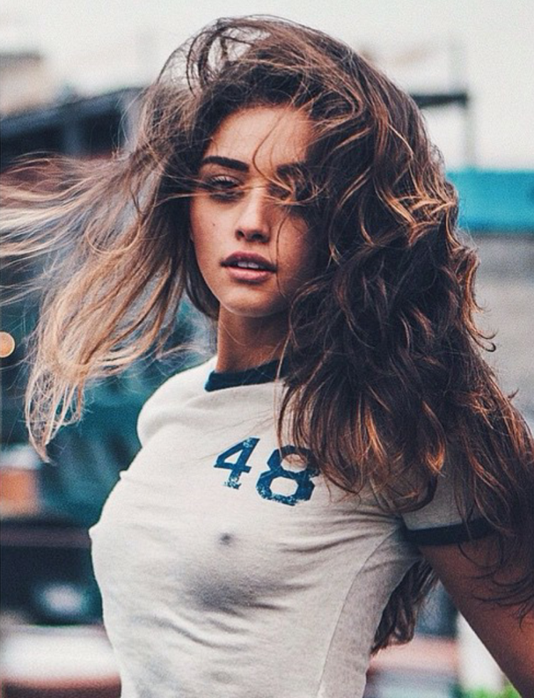 Nipples in a t-shirt