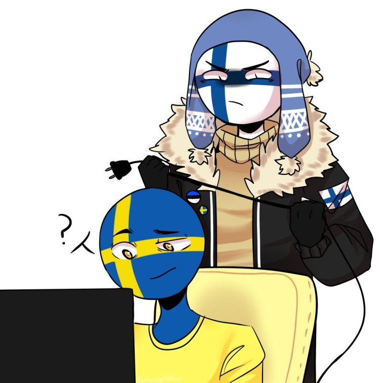 Sweden countryhumans spike