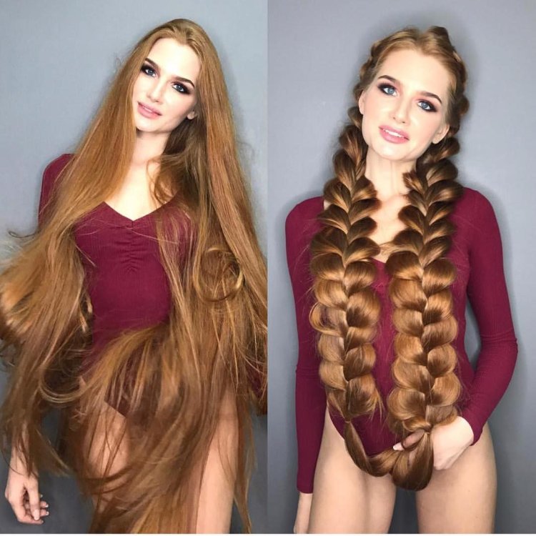 Long natural hair