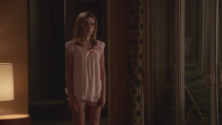 Kiernan Shipka in Sabrina Lingerie