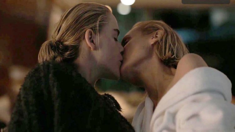 Kiernan Shipka in a swimsuit