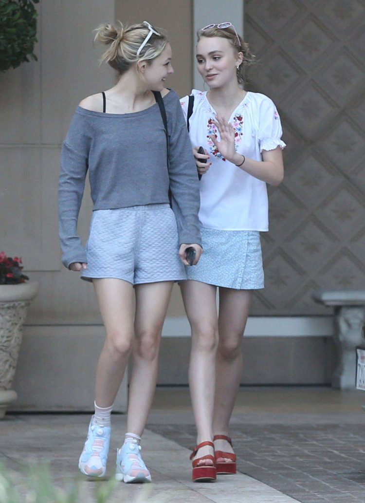 Lily Rose Depp at 13