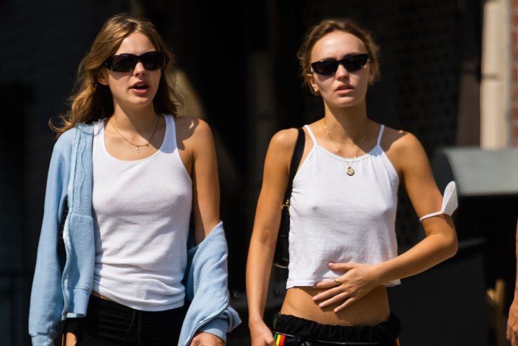 Lily rose depp street style