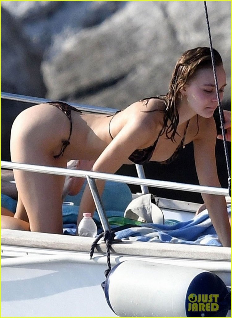 Lily-Rose Depp and Timothée Chalamet