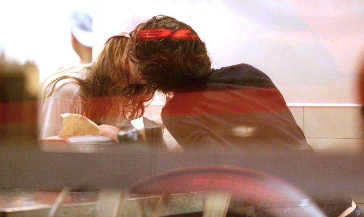 Timothée Chalamet and Johnny Depp