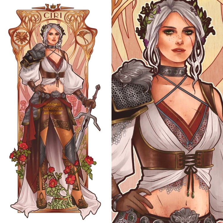 Witcher portrait painter