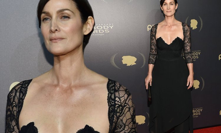 Carrie-anne moss figure