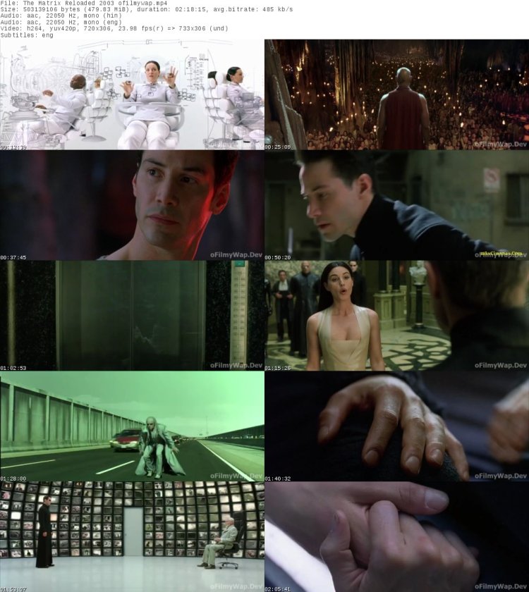 Matrix movie 2003