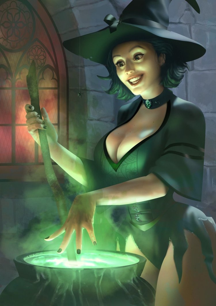 Witch Jill art