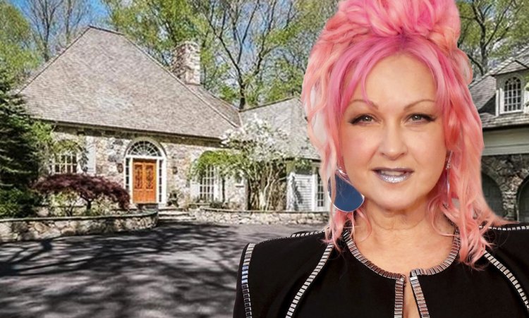 Cyndi Lauper and son