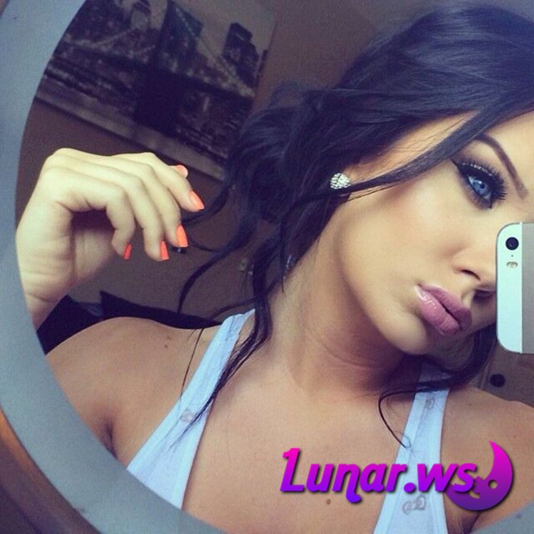 Selfie brunette girl