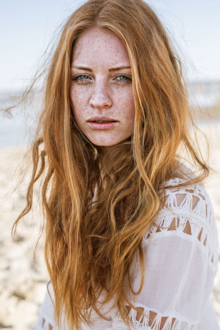 Sophie Kefalonia Freckles