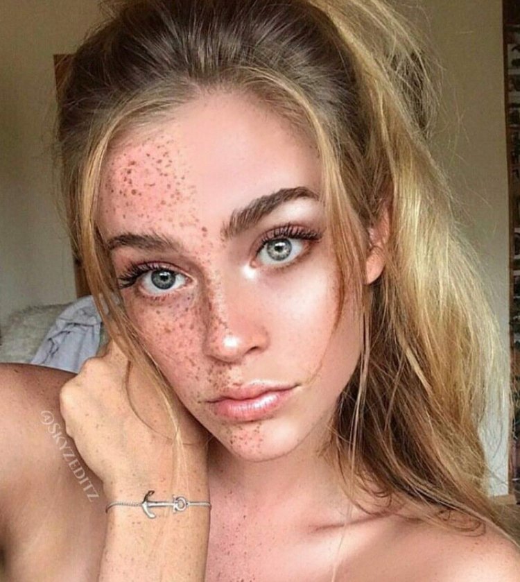 Svanti Paulina without makeup