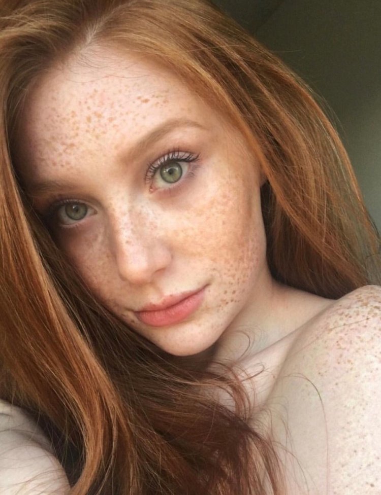Madelyn Ford with freckles