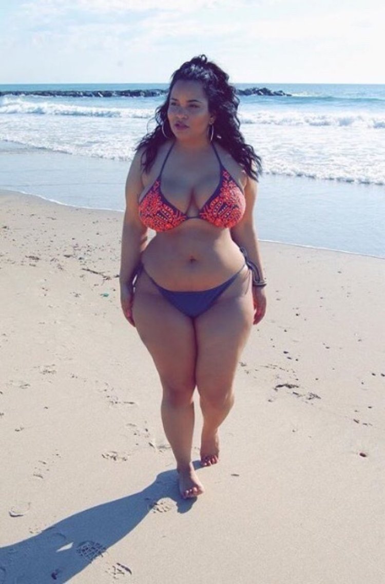 Young bbw in swimsuits