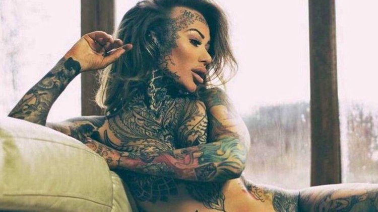 Tattooed Becky Holt