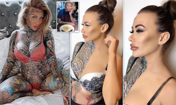 Becky Holt without tattoo