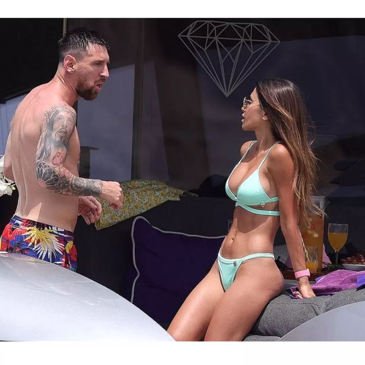 Messi in Ibiza