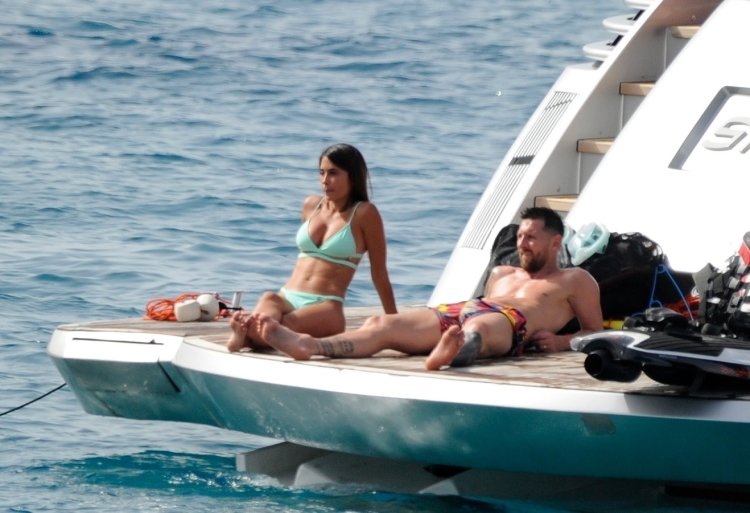 Messi on vacation 2022