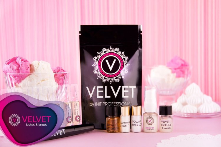 Velveteen eyelash formulations