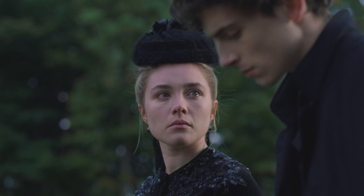 Florence Pugh and Timothée Chalamet