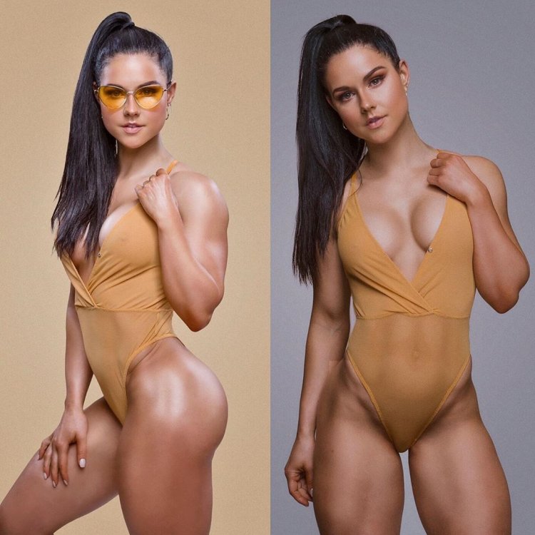 Fitness model Fernanda Davila