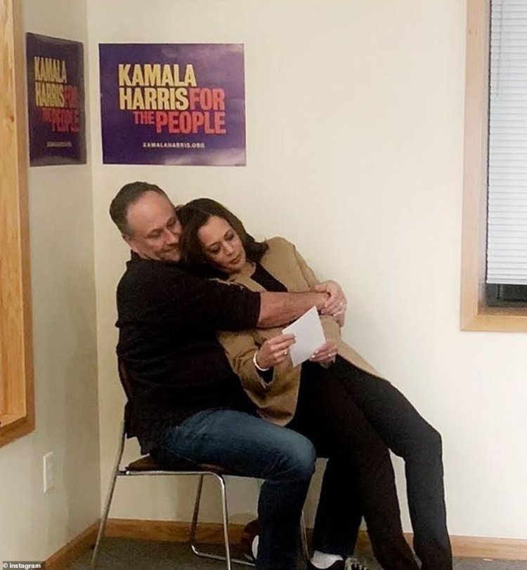 Kamala Harris and her husband