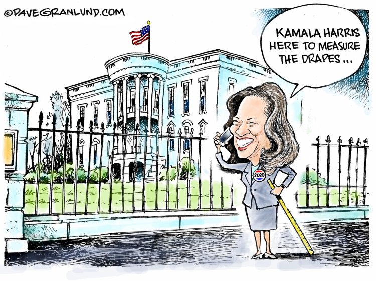 Kamala harris caricature