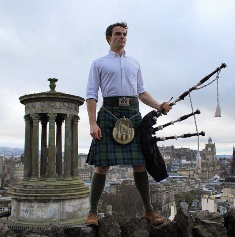 Kilt symbol of Scotland