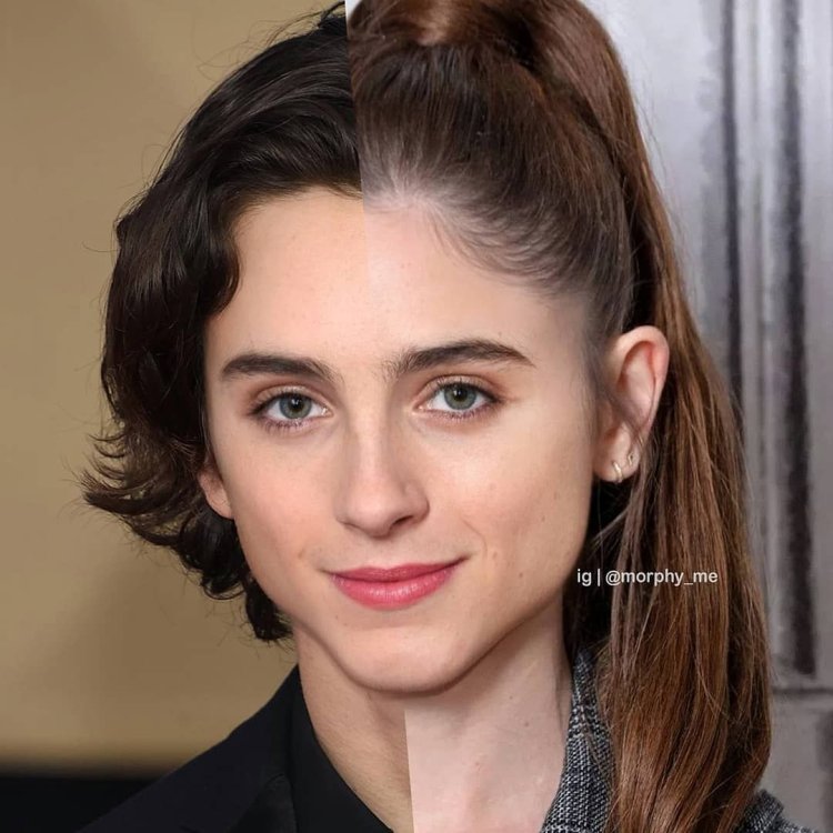 Natalia Dyer sister of Timothée Chalamet
