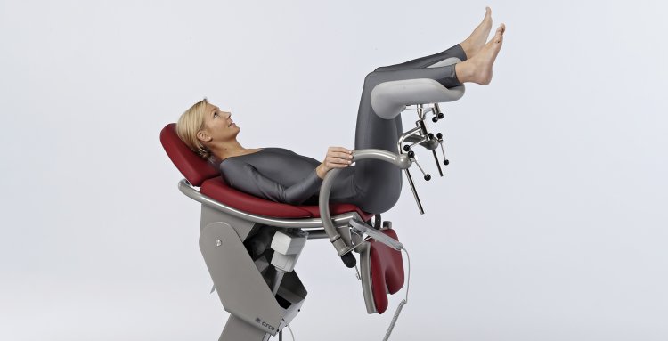 Manipulation and viewing chair Arco