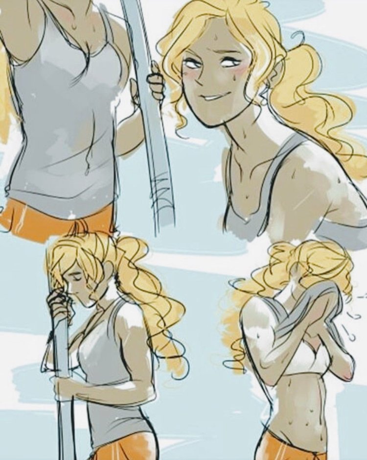 Percy Jackson and Annabeth Chase