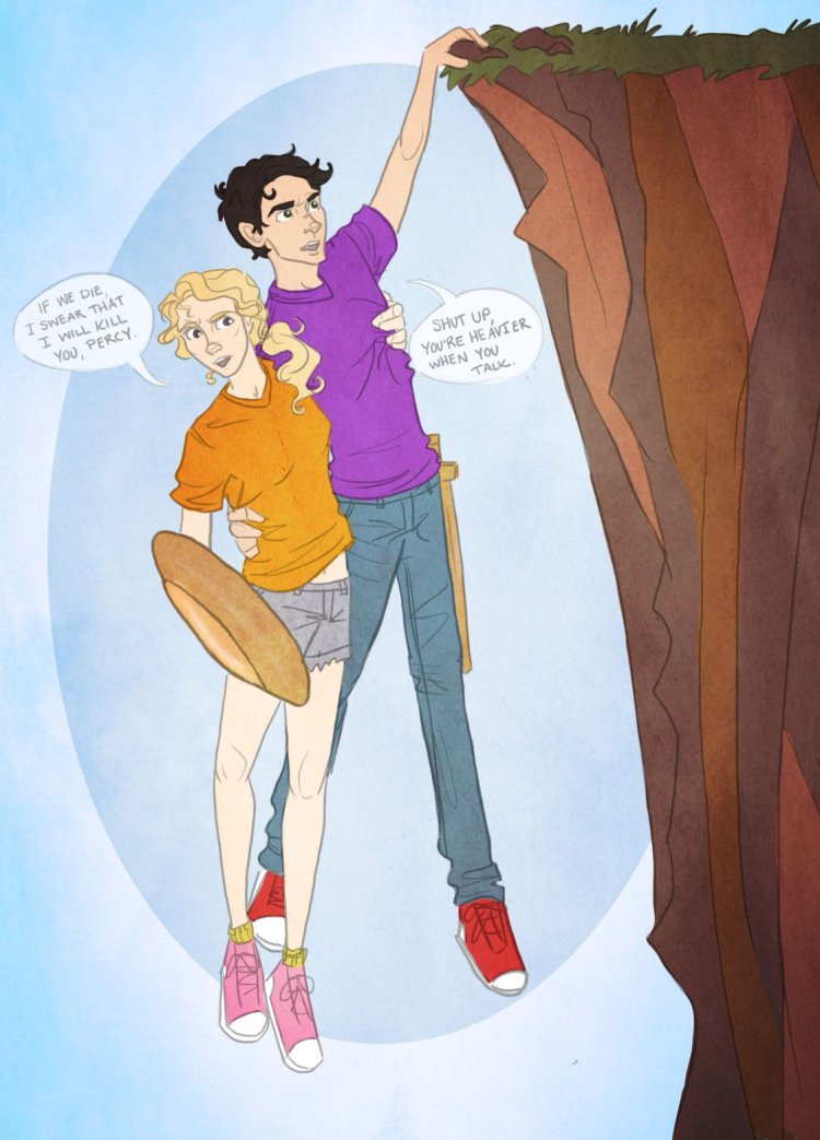 Percy Jackson and Annabeth Chase jokes