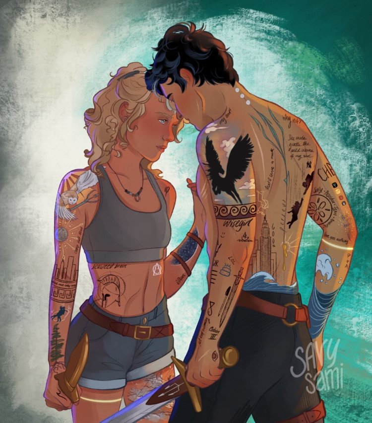 Percy jackson tattoo