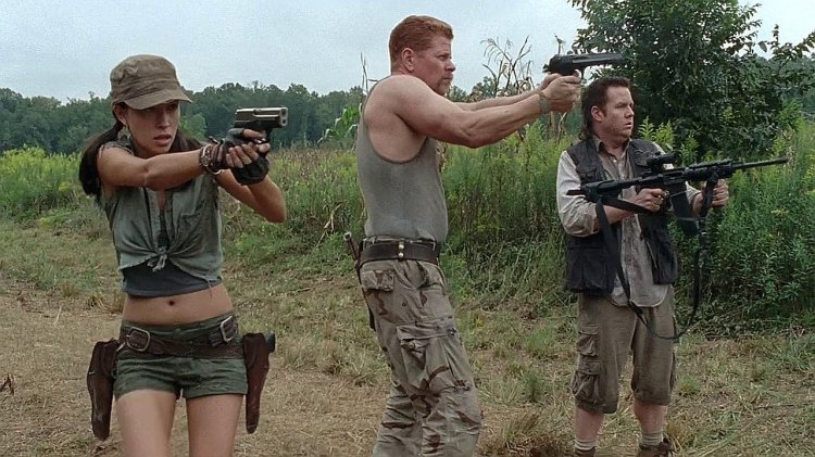 The Walking Dead Rosita and Eugene