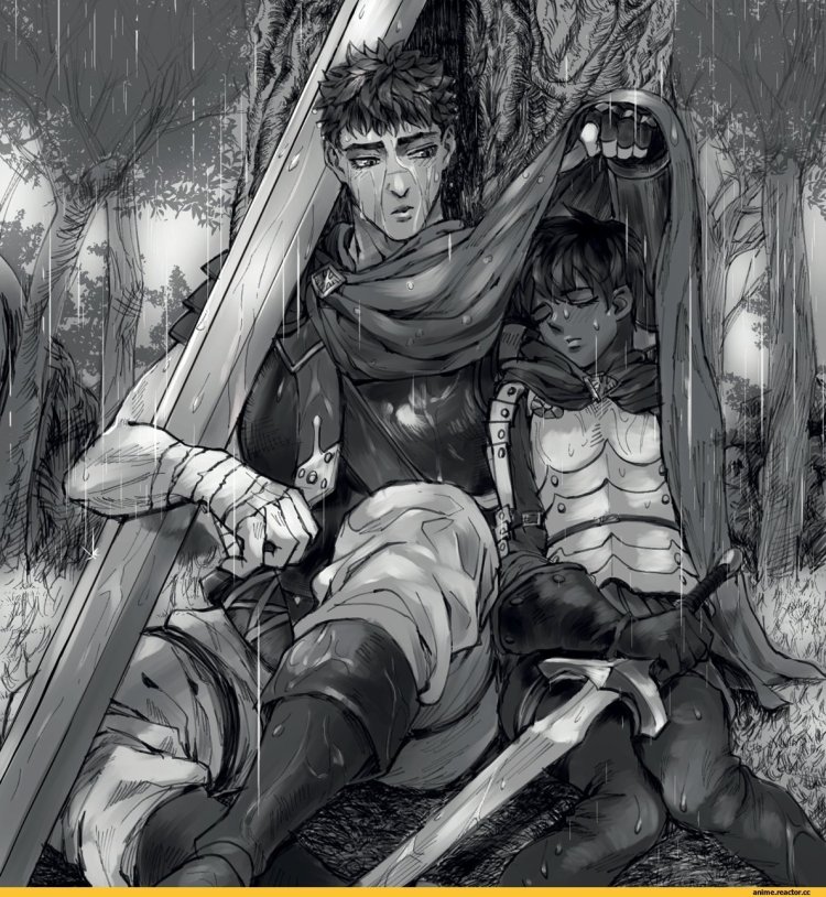 Berserk Guts and Casca Love