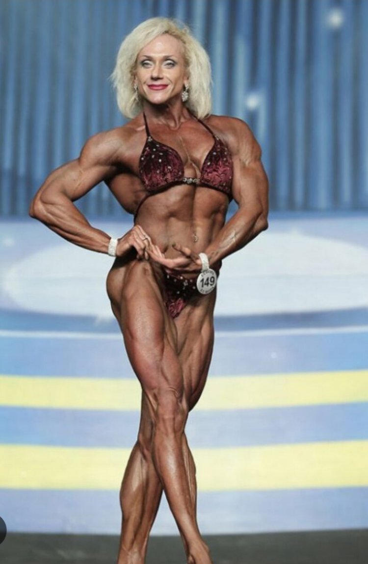 Bodybuilder Natalya Batova