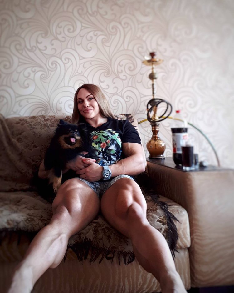 Natalya Kuznetsova Trukhina with her husband