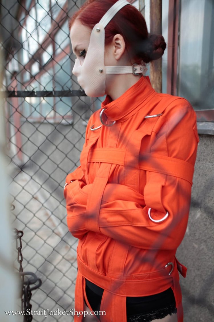 Orange straitjacket