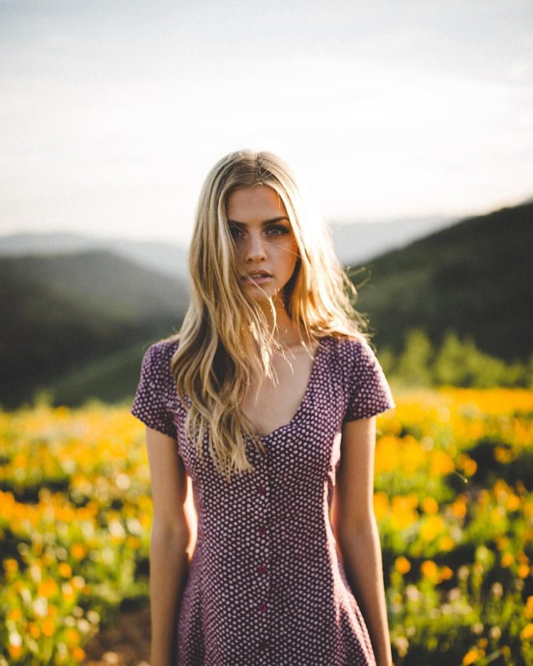 Marina Lasvik Canadian Model