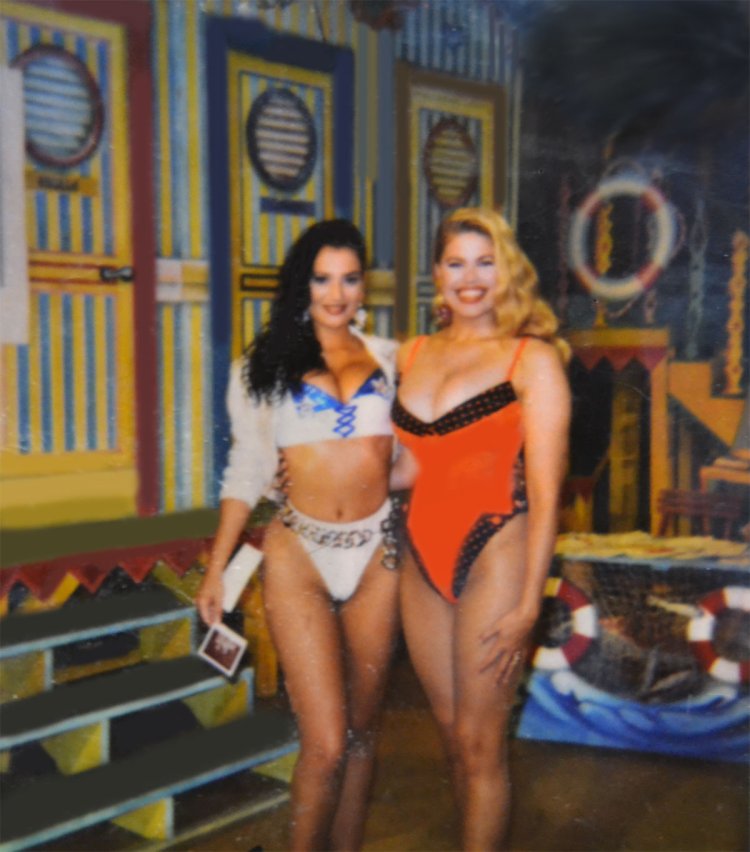 Angela Cavagna in her youth