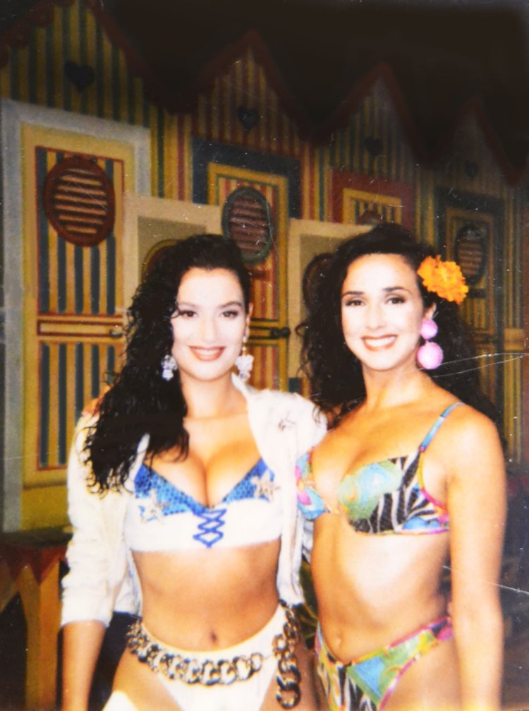 Angela Cavagna in her youth