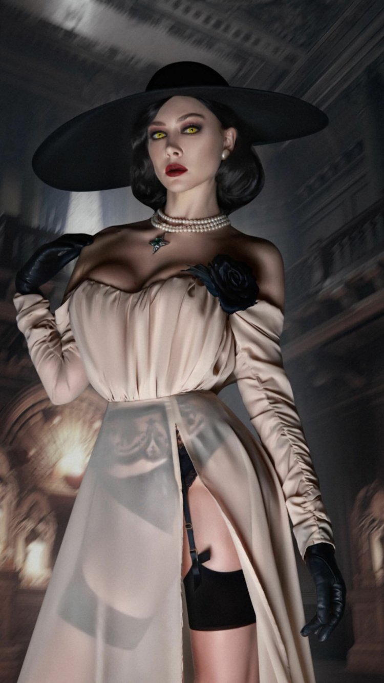 Anastasia Samburskaya cosplay Lady Dimitrescu
