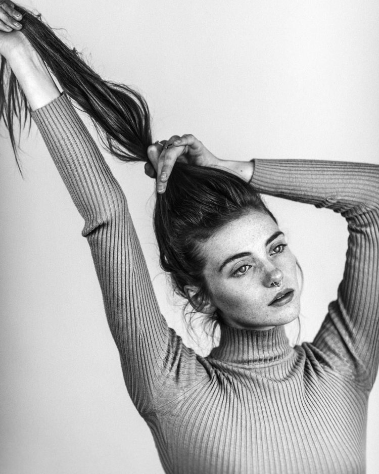 Unusual poses for a photo shoot