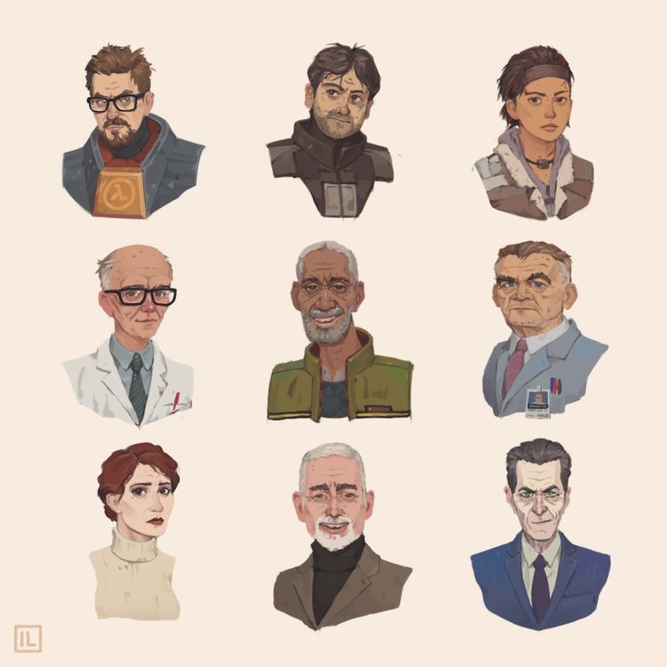 Half life 2 characters