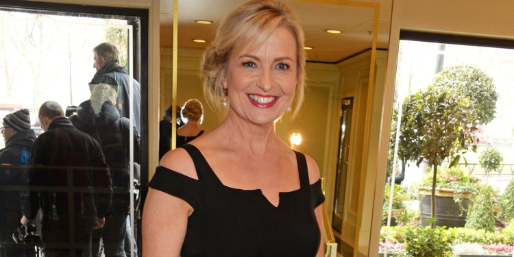 Carol Kirkwood tight Dress