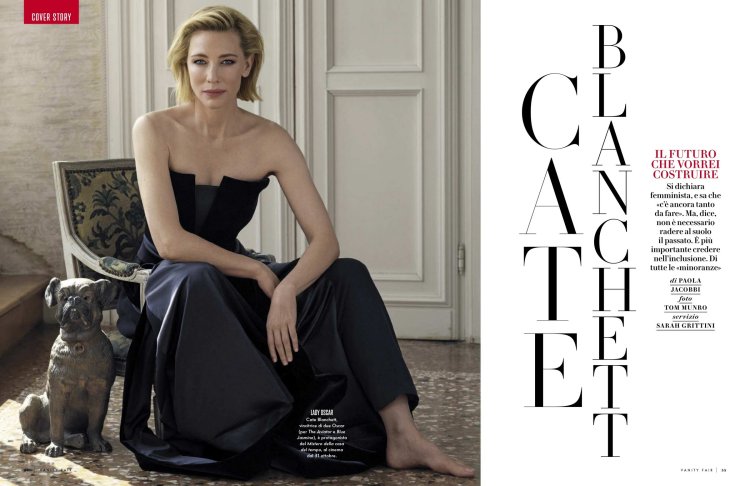 Cate Blanchett for Vanity Fair