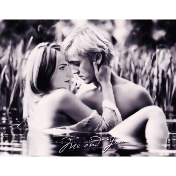 Tom Felton and Hermione Granger