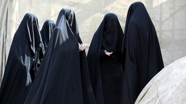 Muslim women's burka