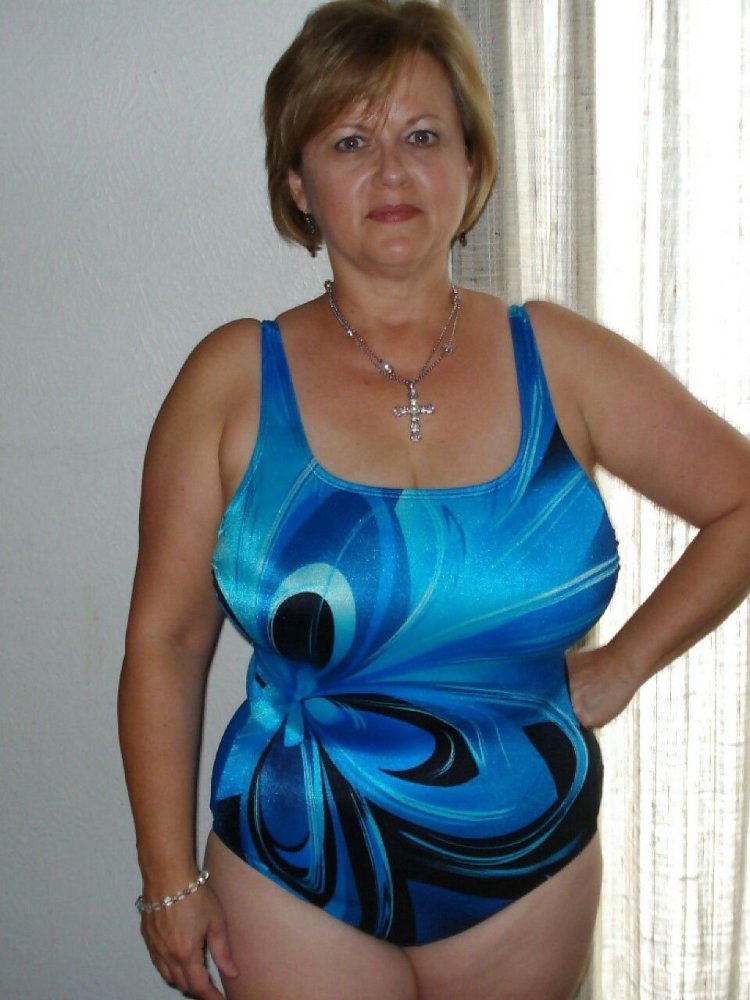 Russian older women in bathing suits
